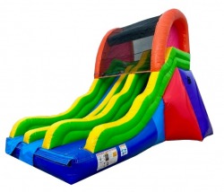 Fantastice20double20lane20inflatable20slide20rental20tulsa2 5 Fantastic Dual Lane Dry Slide